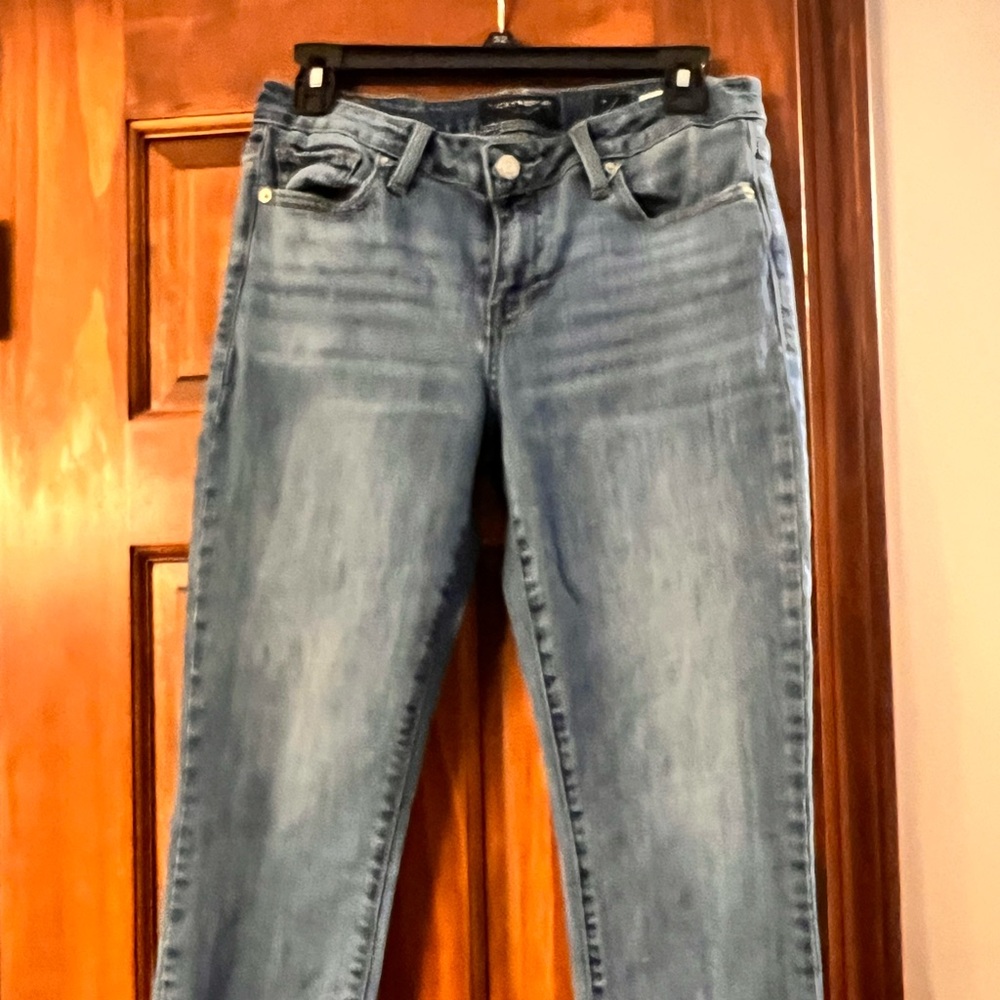 Express Light Blue Women's Ankle Jeans